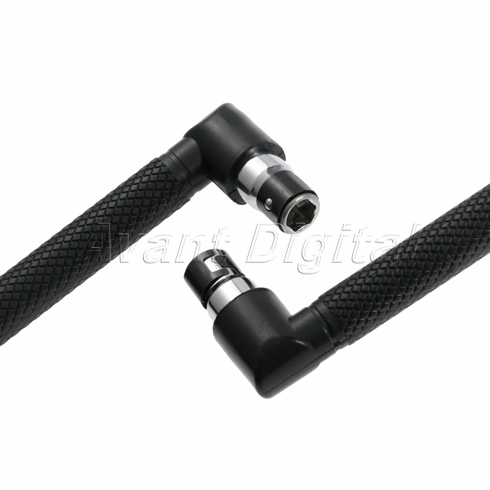 1pc New L Style Dual-end Screwdriver Socket Rachet Handle Wrench Driver Rod Tool