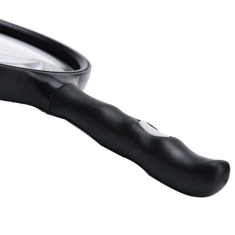 130mm Large Lens Handheld Magnifier 2.5X Reading Newspaper Map Magnifying Glass