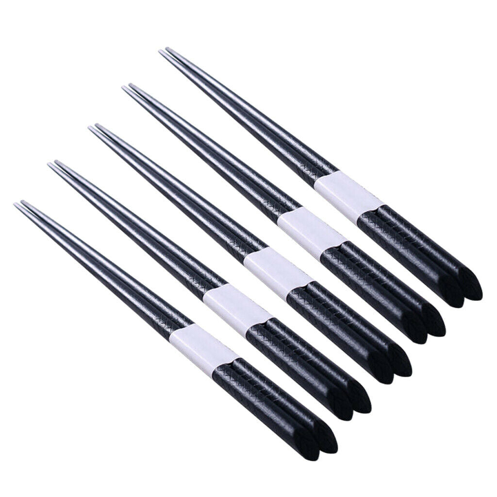 5 Pack Bamboo Chopstick Set Japanese / Chinese Chopstick Handmade Craft Gift