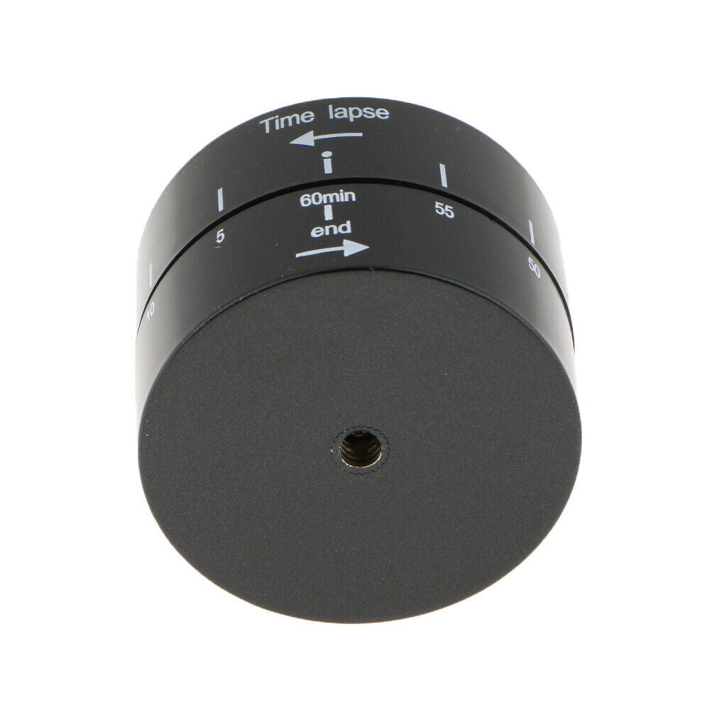 360° 60 Minute Time Lapse Tripod Head Stabilizer Adapter for Camera DSLR
