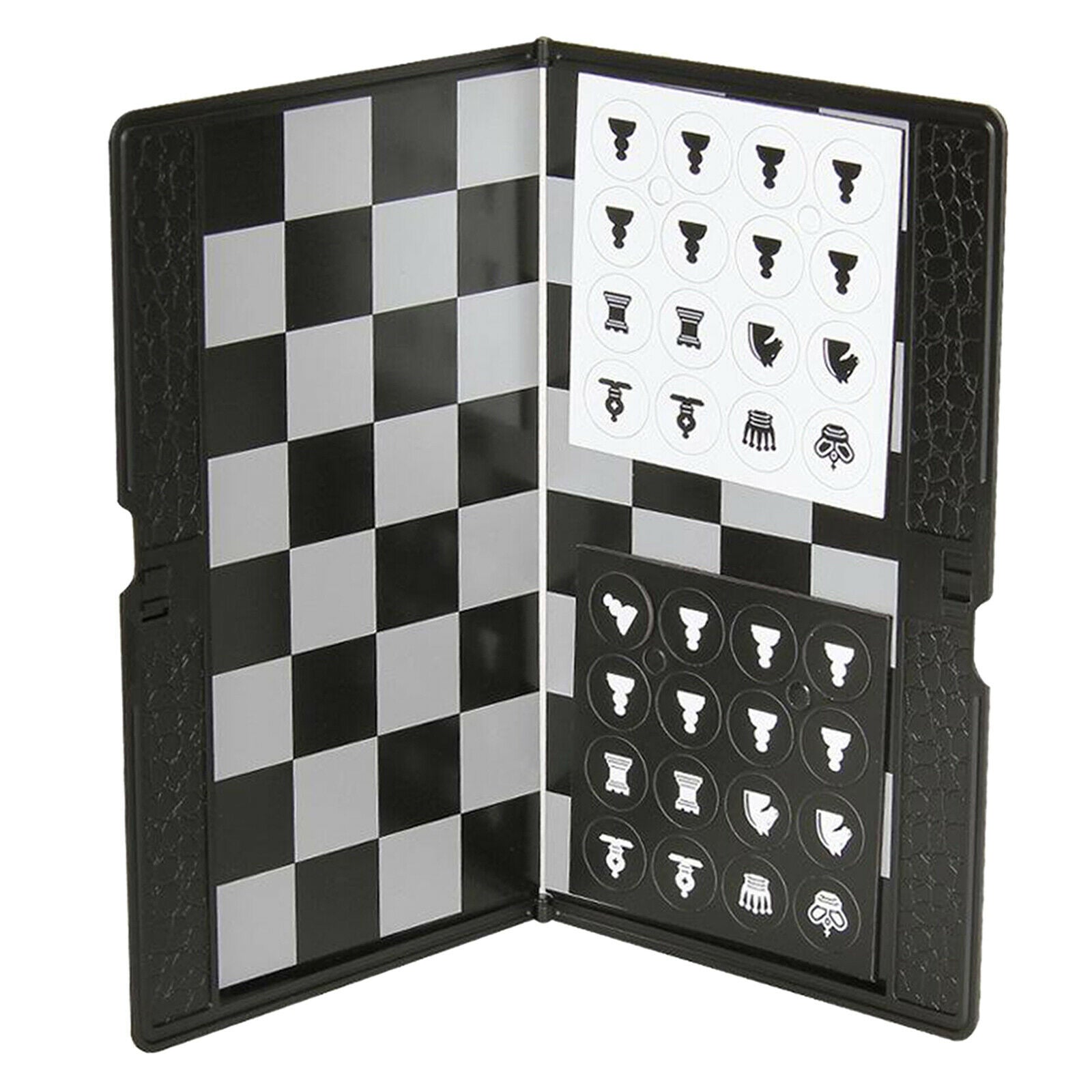 Folding Mini Magnetic Chess Set Portable Wallet Pocket Chess Family Game