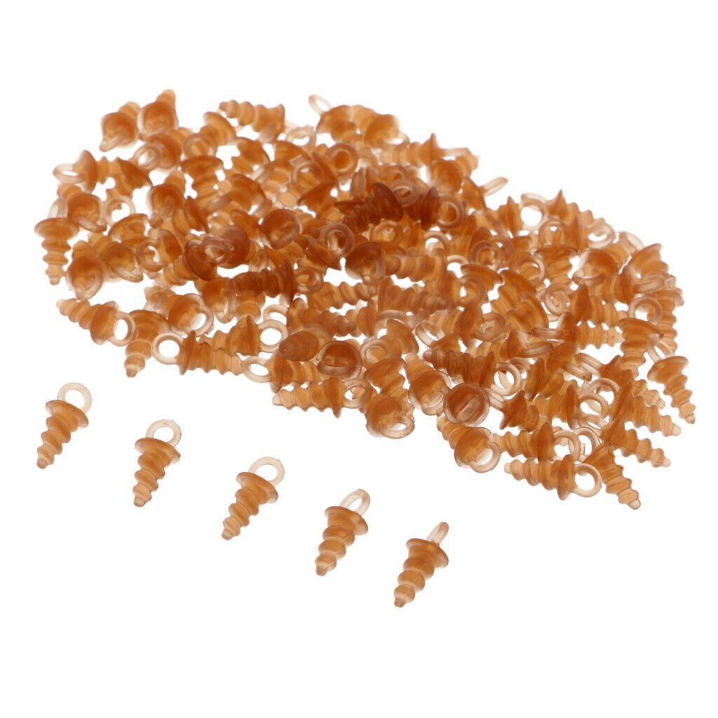 Plastic Bait Screws Carp Fishing Tackle 100pcs Per Pack Length 10mm/0.4inch
