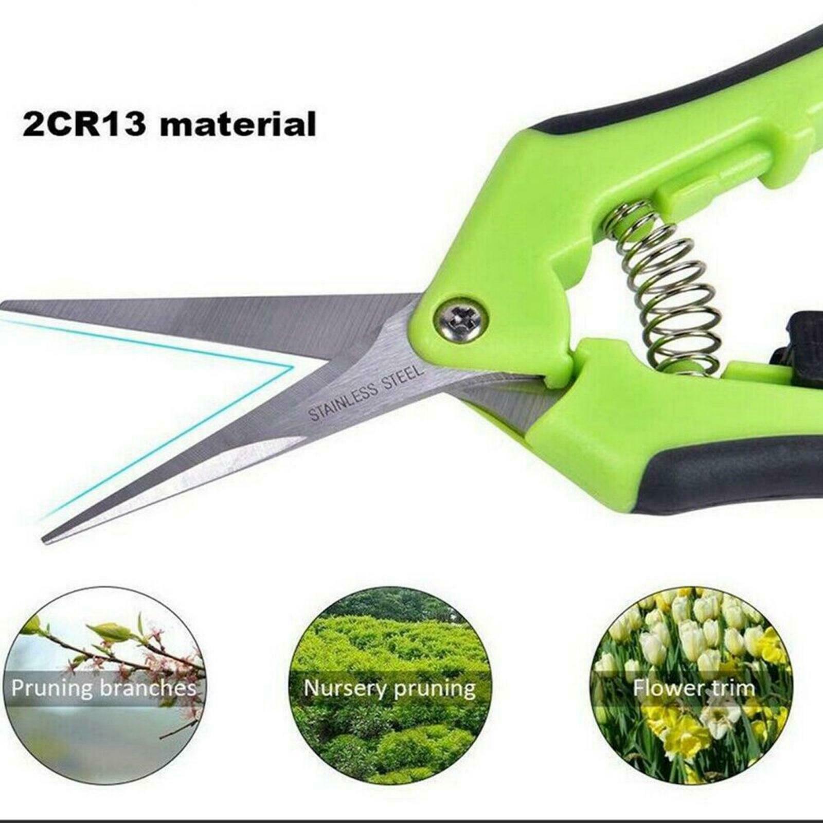 Garden Scissors Steel  Pruning Plants Weeds Flower Cutting
