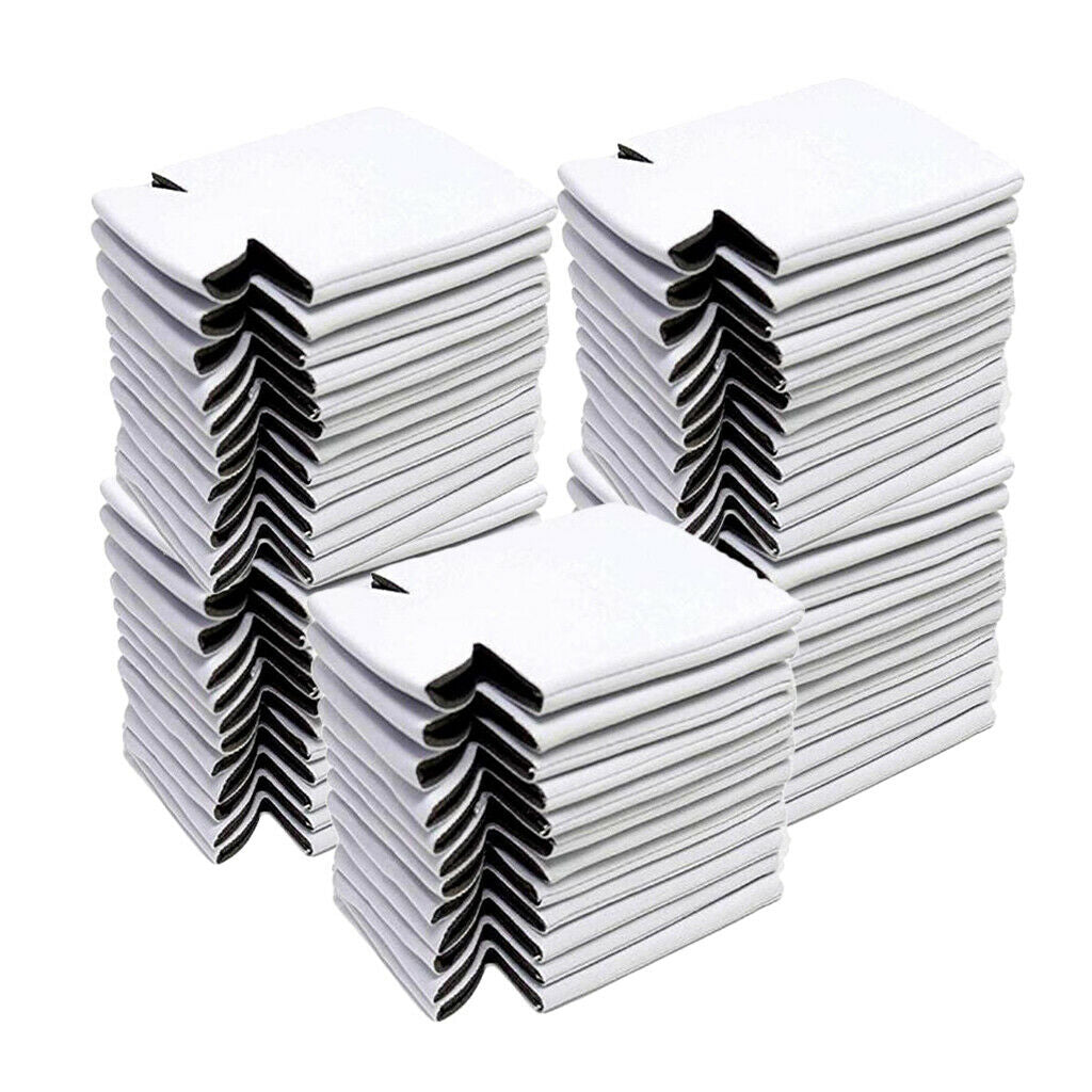 50-pack Insulated Beer Can Coolers Sleeves Drink Caddies for BBQ Camping