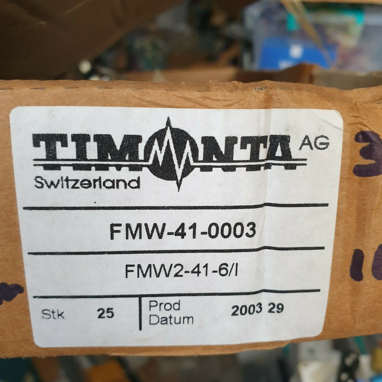 1pc NEW Timonta Switzerland FMW2-41-6/I EMC Supression 250VAC 6 AMP Line Filter!