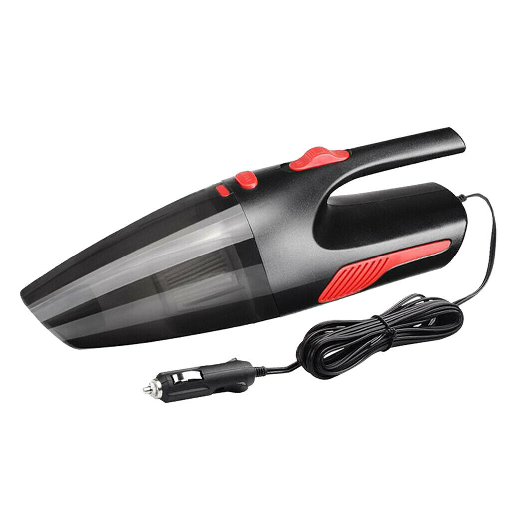 2Pcs 12V Vacuum Cleaner Auto Dry And Wet Mini Indoor