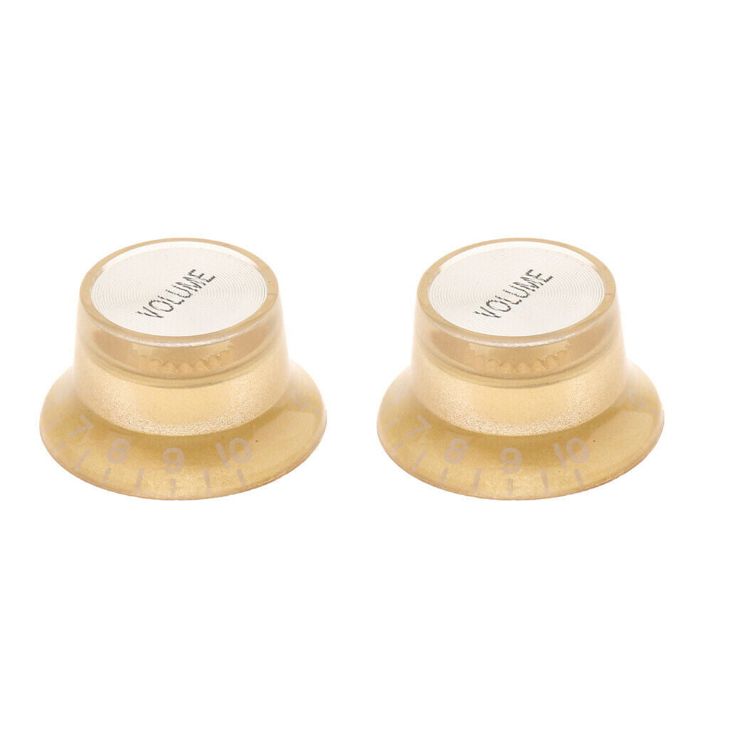 2 Pieces Electric Guitar Volume Tone Control Knobs Volume Knob