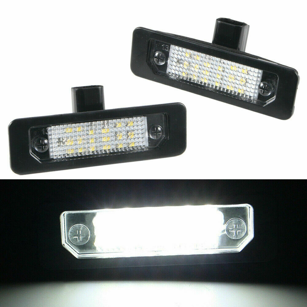 2x LED Rear Number License Plate Light For Ford Mustang Focus Fusion Lincoln NEW