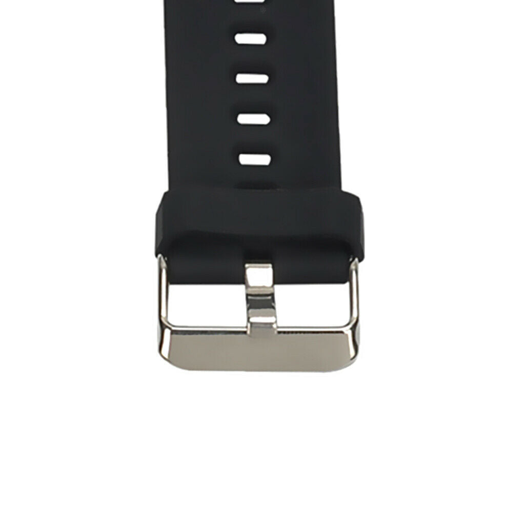 Black Rubber Replace Wristwatch Band for Ambit 3 Ambit 2 Ambit 1 Waterproof