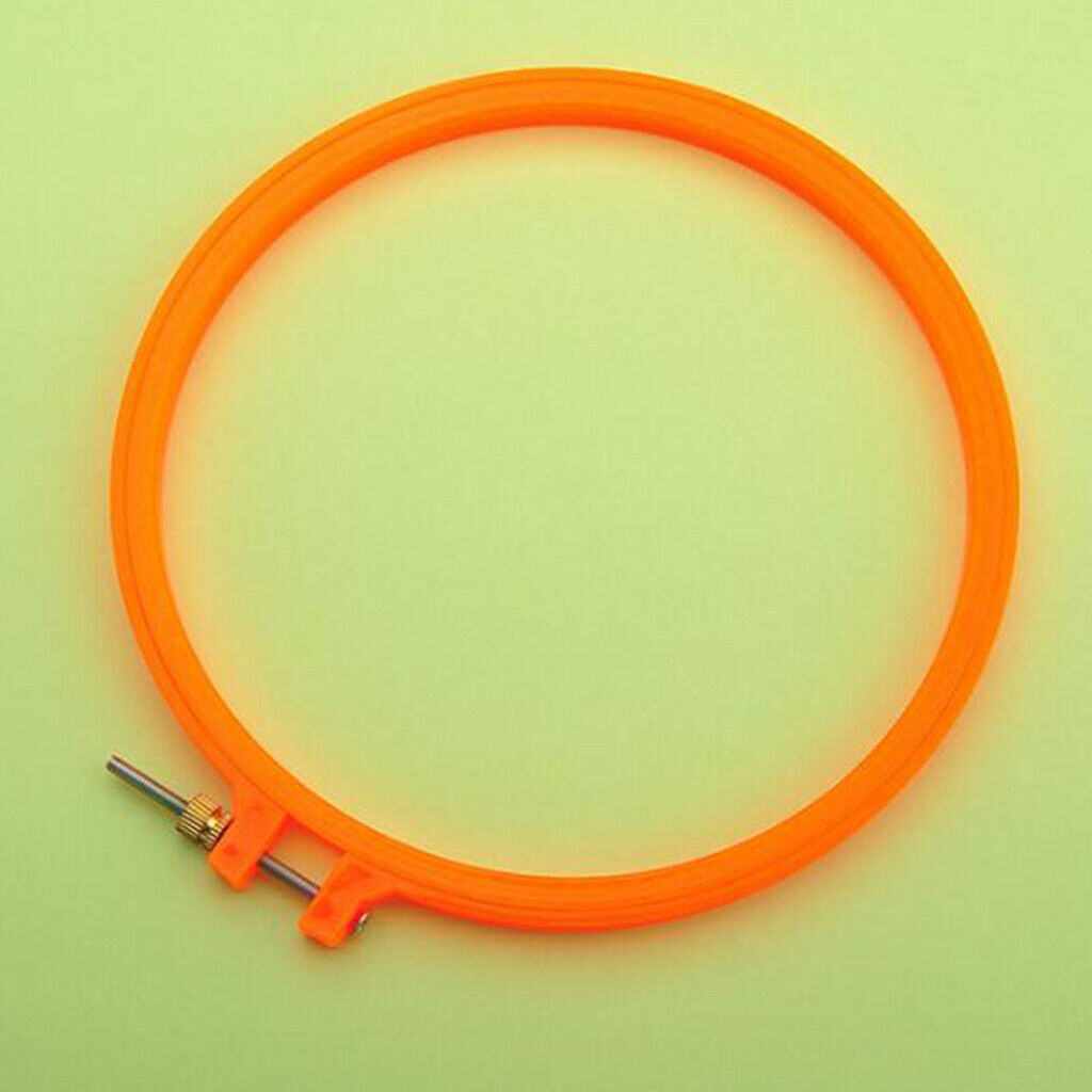 4Pcs Embroidery Hoops Plastic Circle Cross Stitch Hoop  Set For Sewing