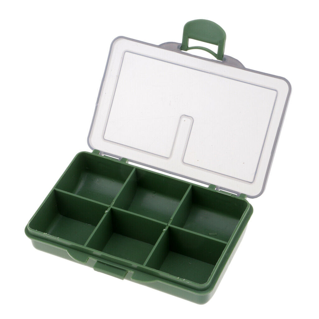 2 Pieces Fishing Tackle Waterproof Container Fishing Storage Accessories Box