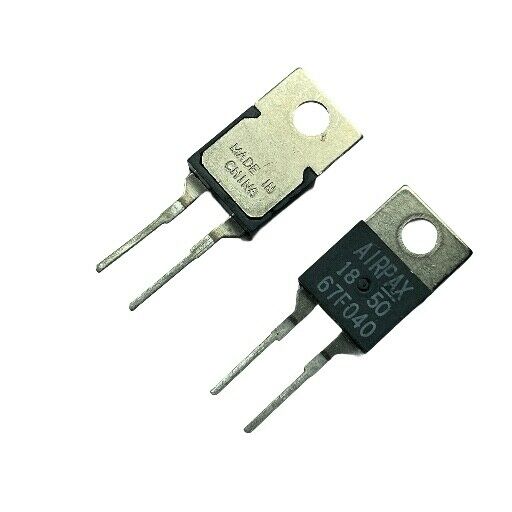 [2pcs] 67F040 Bimetal Thermostat40'C TO220-2