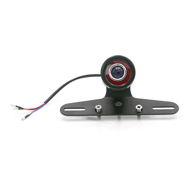 12V Motorcycle Scooter Retro Fender Lamp LED Brake Rear Tail Turn Signal Light
