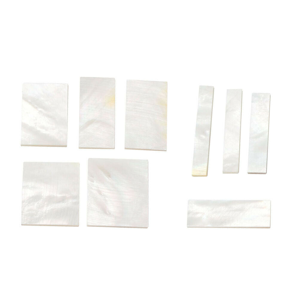 Guitar Inlay Material White Mother Of Shell For Fingerboard Fretboard