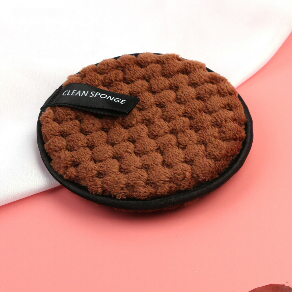 3pcs Face Cleaner Facial Wash Sponge Pads Cosmetic Makeup Remover Puff 12cm