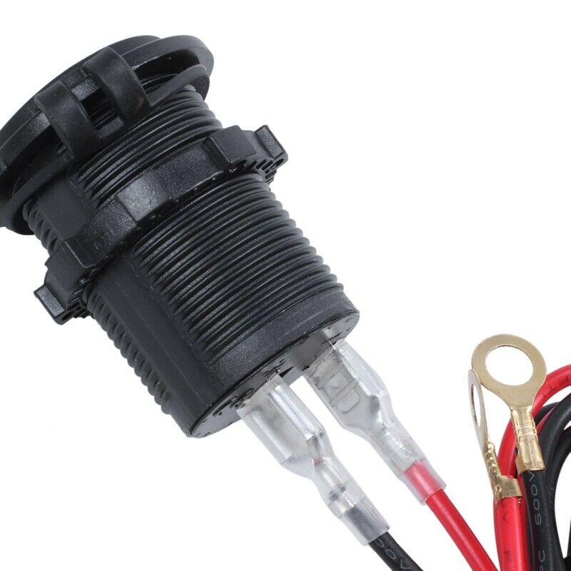 Outlet socket ette lighter incl. 60CM cable board socket Motor car 12V / 24V WA3