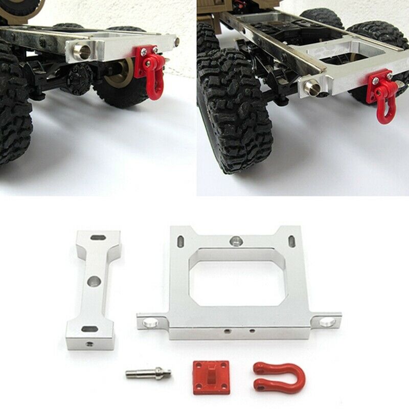 Metal Beam + Rear Bumper with Tow Hook Upgrade Parts for WPL B14 B24 B16 B36Q9N6