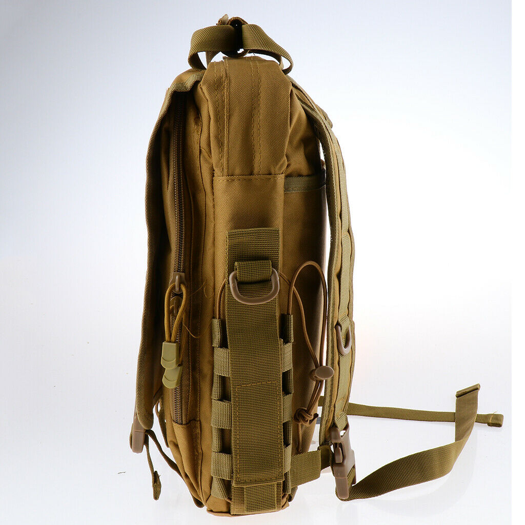 Outdoor Travel Tablet Backpack Shoulder Camping Hiking Bag Light Green