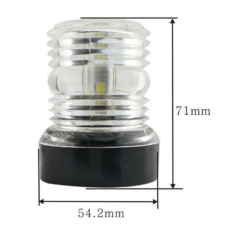 Marine Boat Yacht Stern Anchor LED Navigation Light All Round 360° White LigBDA