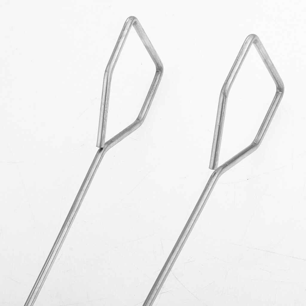 Outdoor Camping BBQ Fork Shovel Food Clamp Clip Cooking Utensils