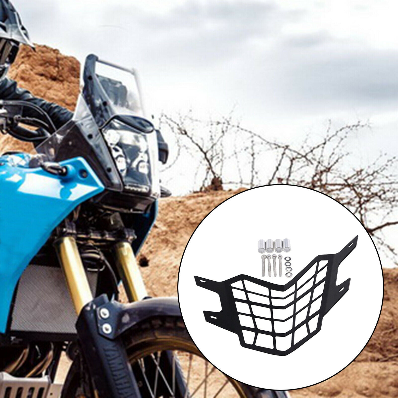 Headlight protection frame protection cover for Yamaha XTZ 700 2019 2021 Street