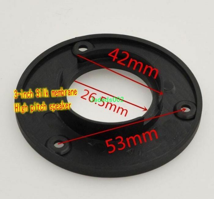 1pcs 3"inch 6ohm 6Ω 20W B7 Dome silk film tweeter Speaker Loudspeaker 74mm panel