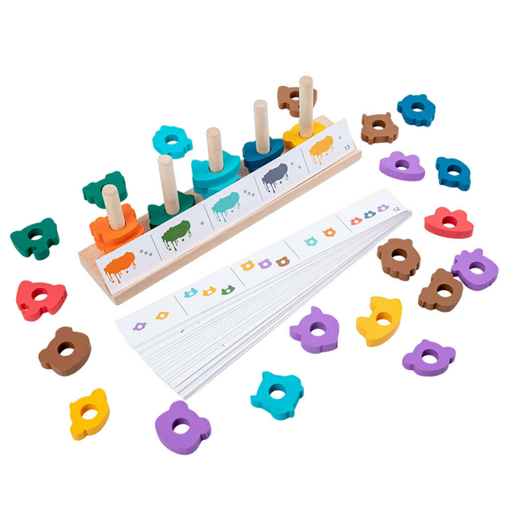 Wooden Toys Alphabets Size Sorting Games for Sorting Box Kids