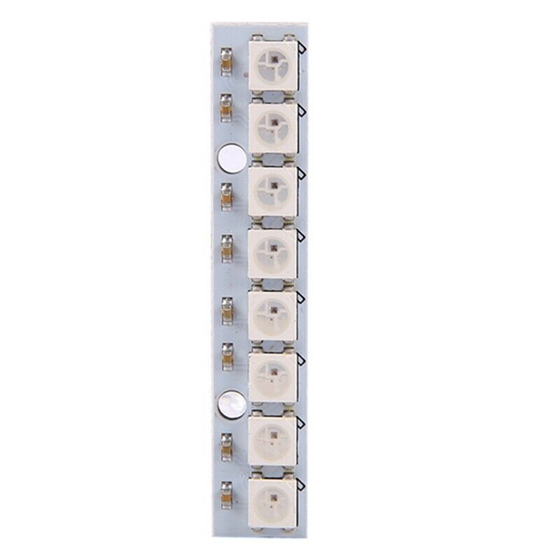 8 x WS2812B 5050 RGB Driving LED Lights Board Strip Built-in Full-Color For NAQ4