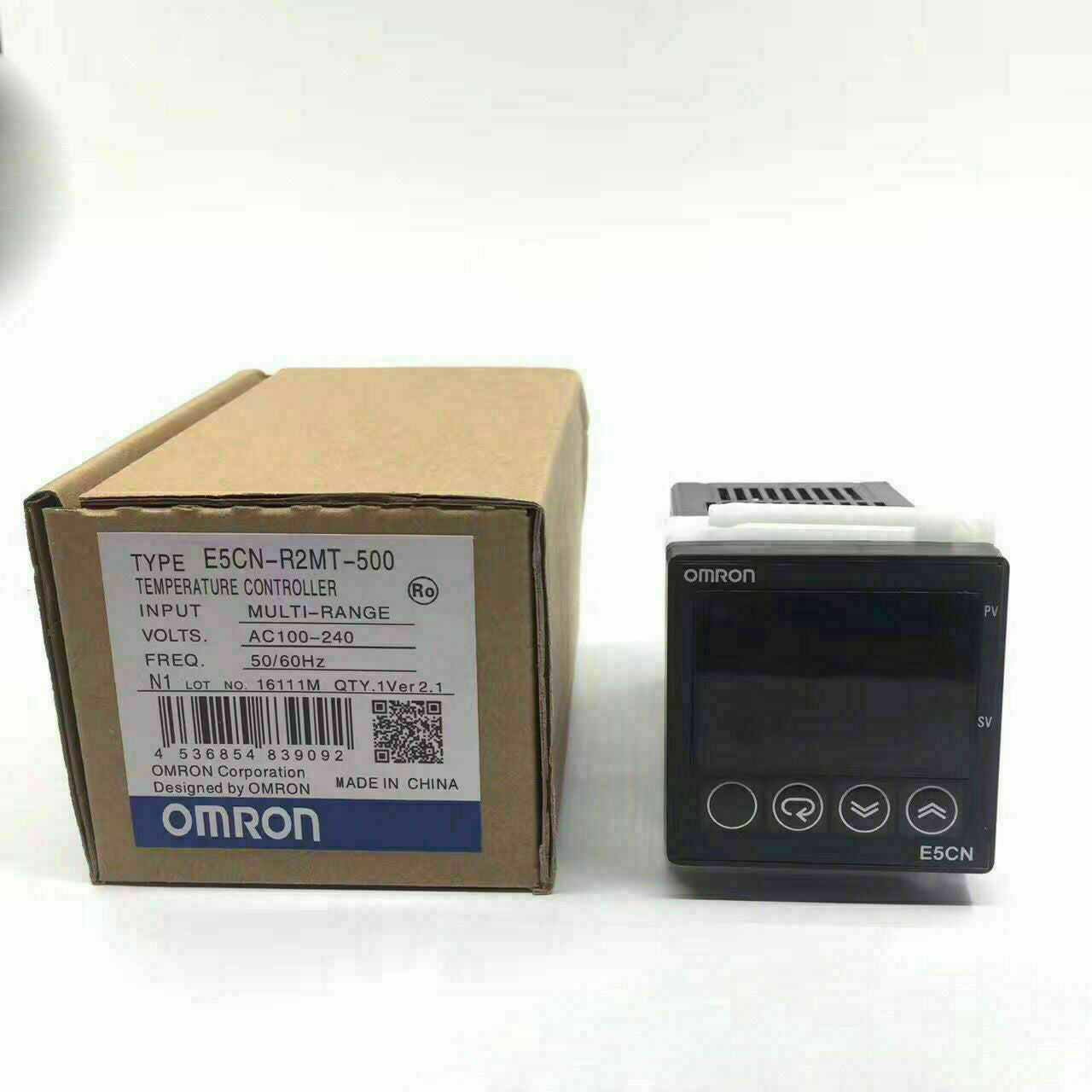 New OMRON E5CN-R2MT-500 100-240V Digital Temperature Controller 50/60HZ
