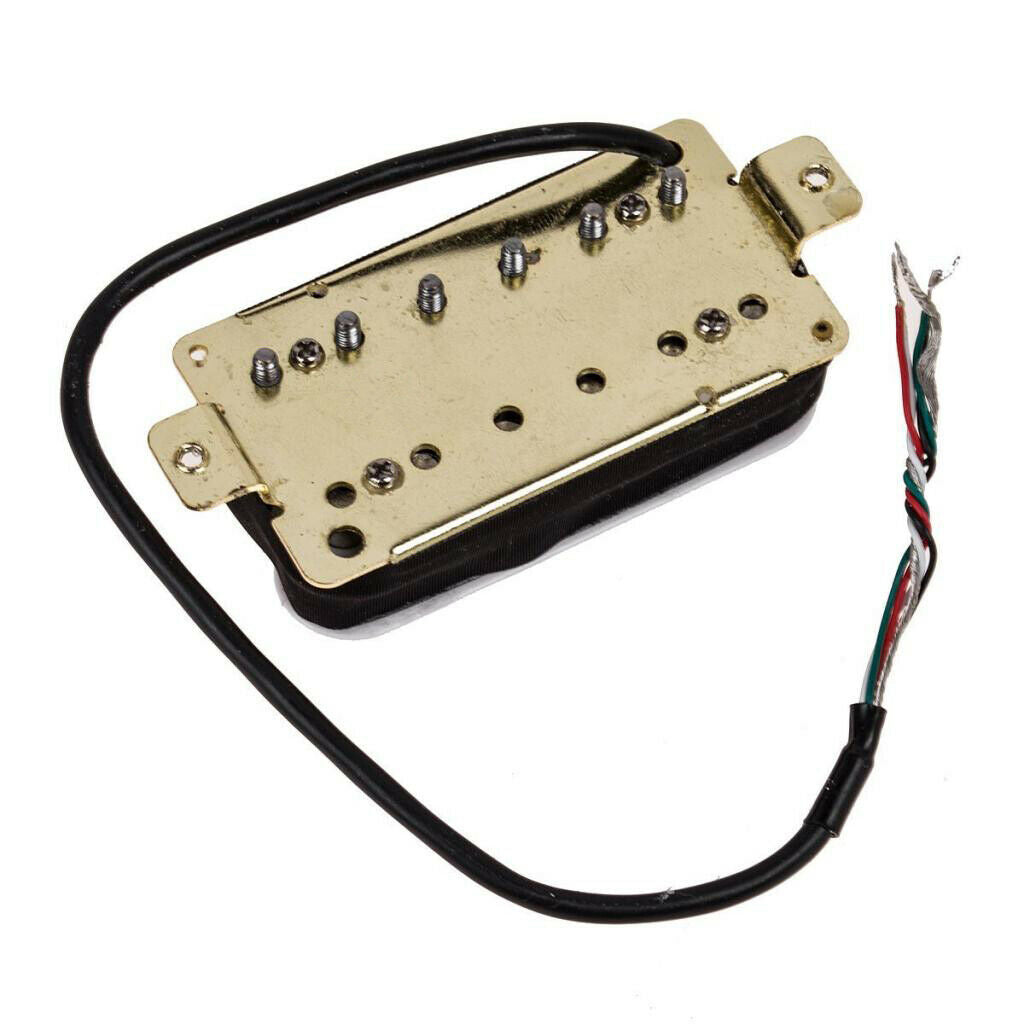Guitar Parts Accessory PICKUPS  - Bridge Neck SET - Black & White