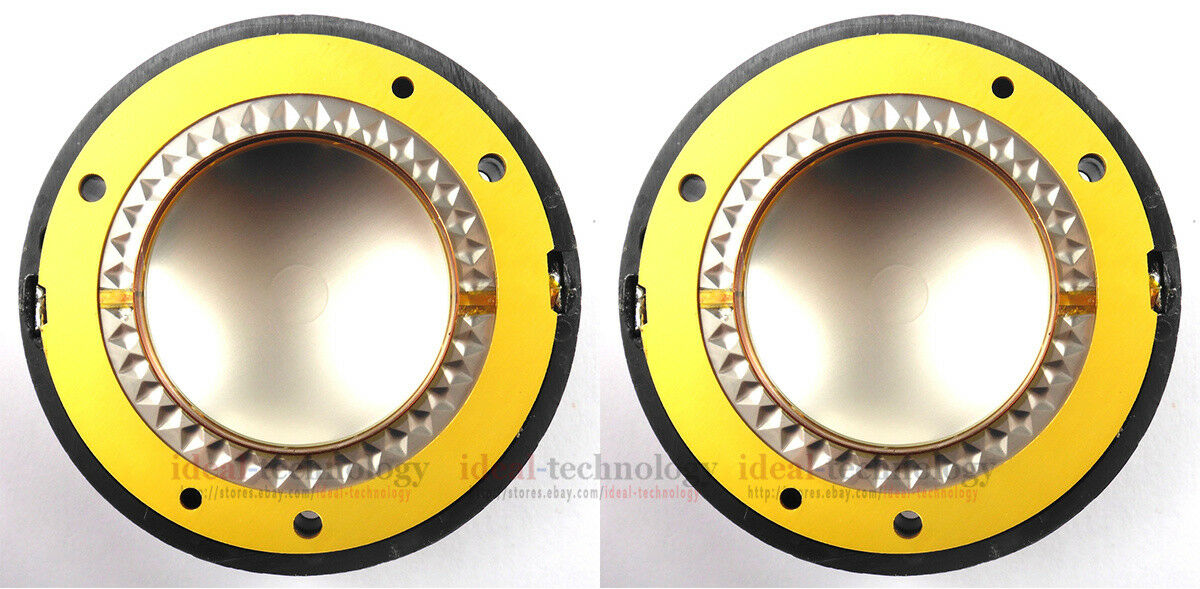 2PCS Replacement Diaphragm Fit For JBL 2416 2416H 2416H-1 D8R2416 Repair Parts