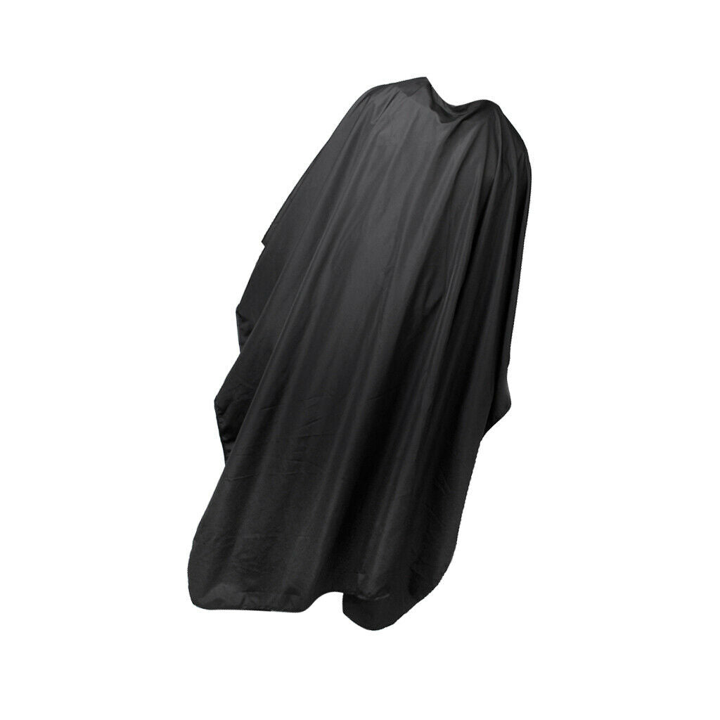 7pcs Barber 59"x55" Hair Cutting Hairdressing Cape Waterproof Black Unisex