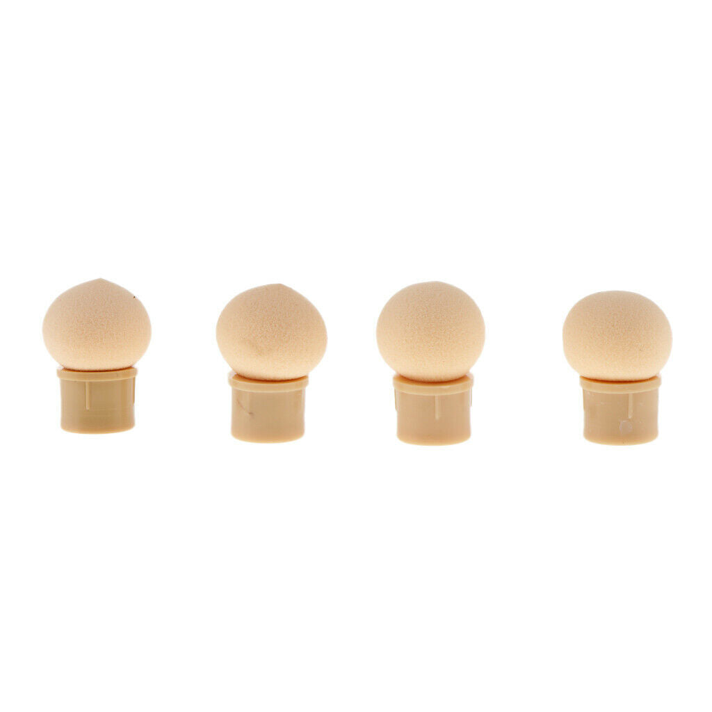 2Pcs Nail Art Sponge Brush Paint Dotting Gradient Blooming UV Gel Pen 2 Way