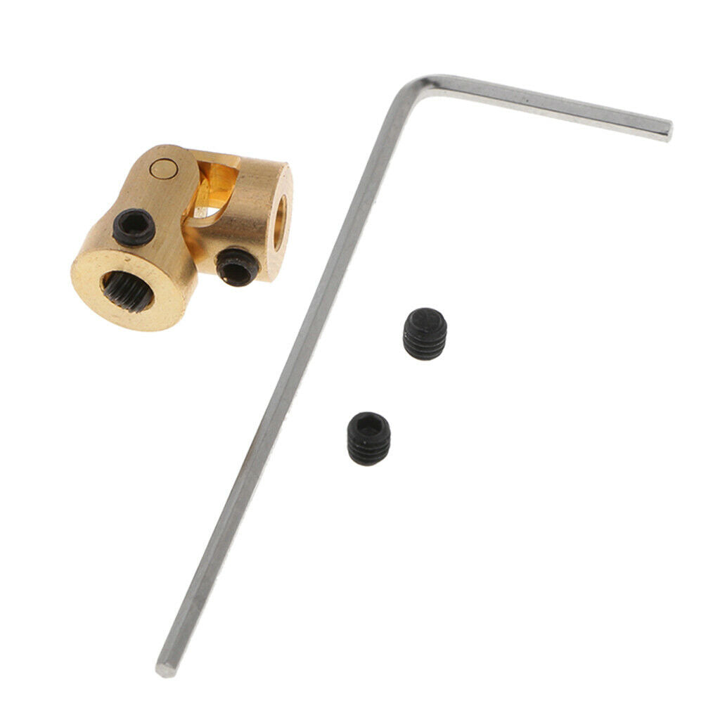 Gimbal Couplings Brass 3-3 Linkage Tree Coupler For RC Cars
