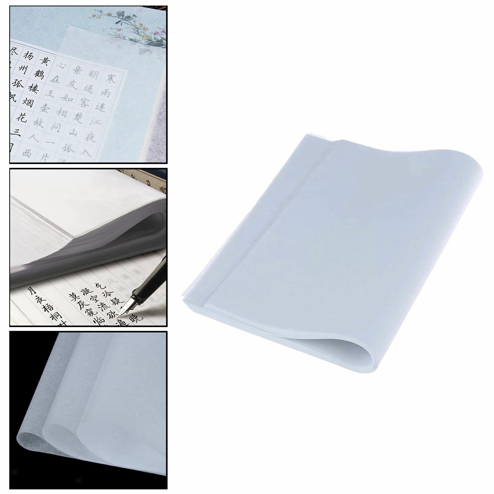 500x Lightweight White Tracing Paper Painting Printing Sheet for Marker Ink