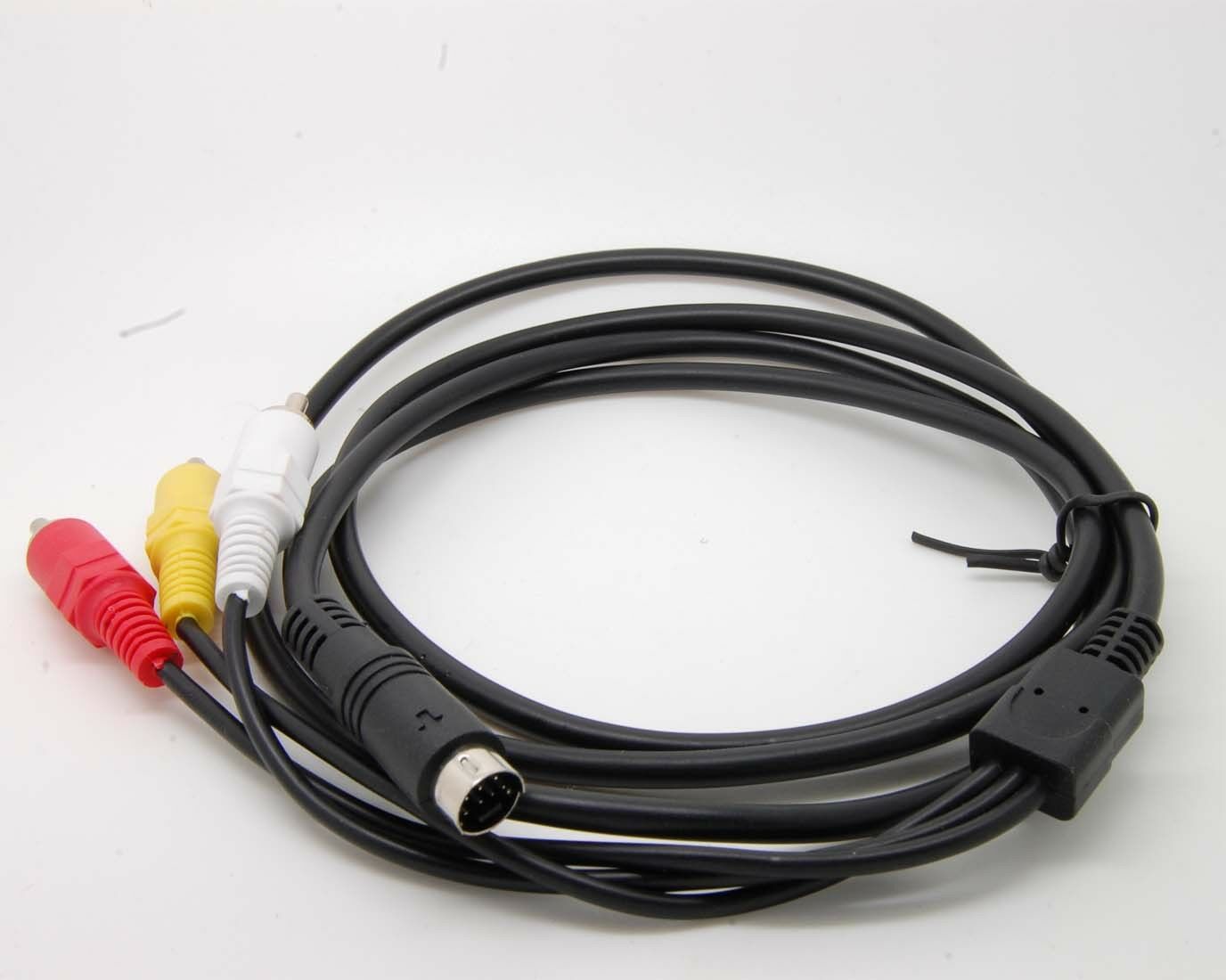 5FT 7Pin S-Video Male To 3 RCA Male Composite Video AV Cable For PC TV Laptop