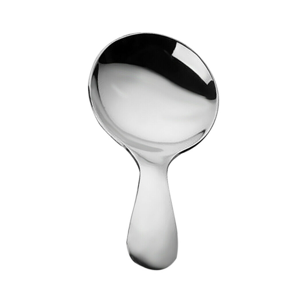 Creative Stainless Steel Spoon for Coffee Tea Sugar Sundae Kids Gift 3.5"