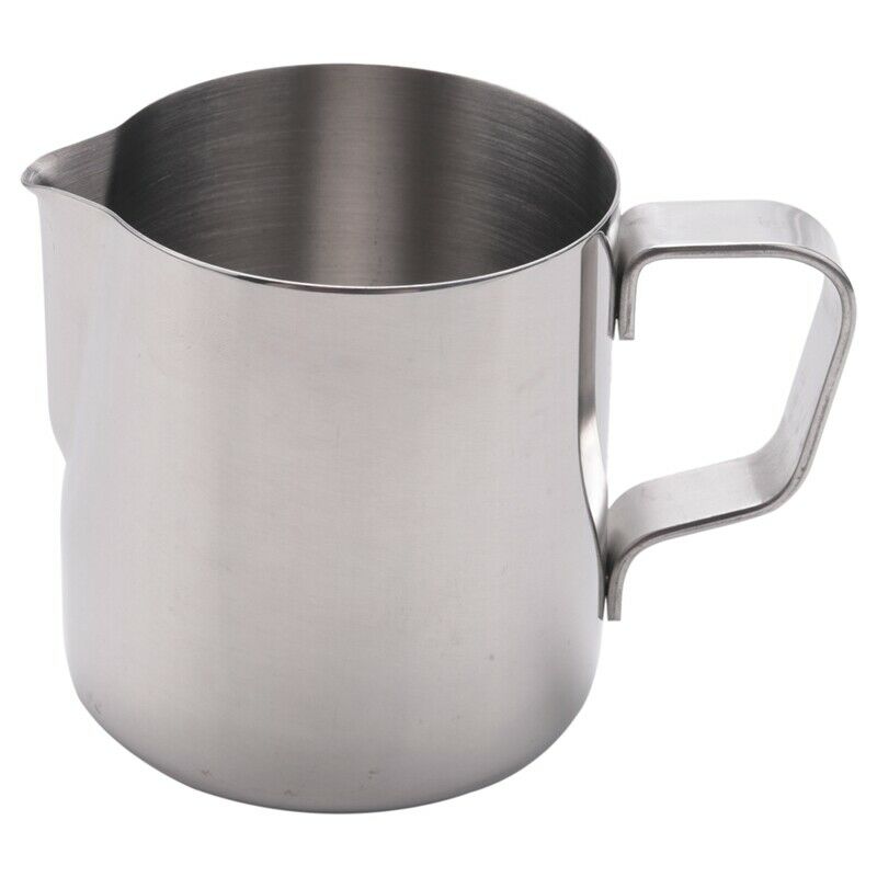 Milk Jug Milk Pitcher Stainless Steel Milk Bowls For Milk Frother Craft CoffeeA5