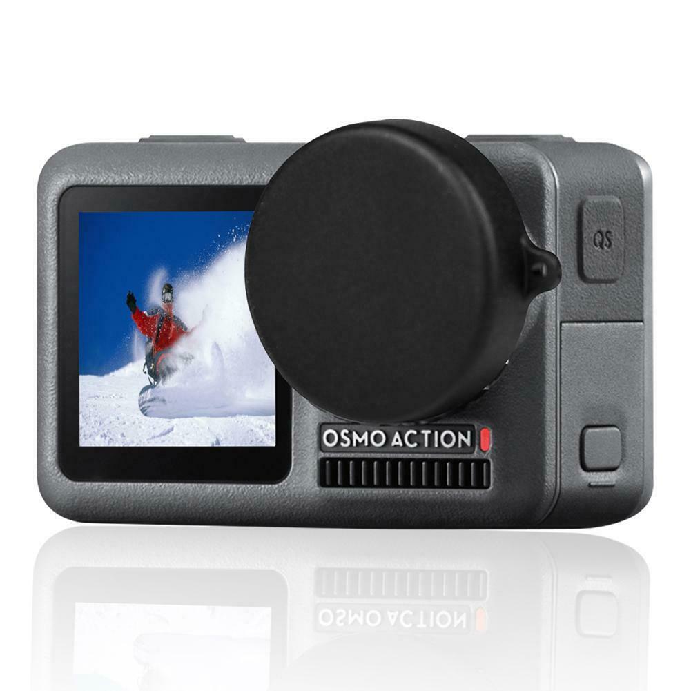 Soft Rubber Lens Protection Cover Case Cap for DJI OSMO Action Sport Camera AU