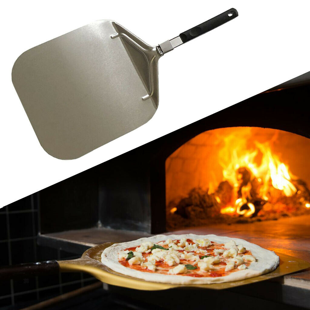 Pizza Peel Large Cake Lifter Folding Handle Cake Transfer Paddle Home Use