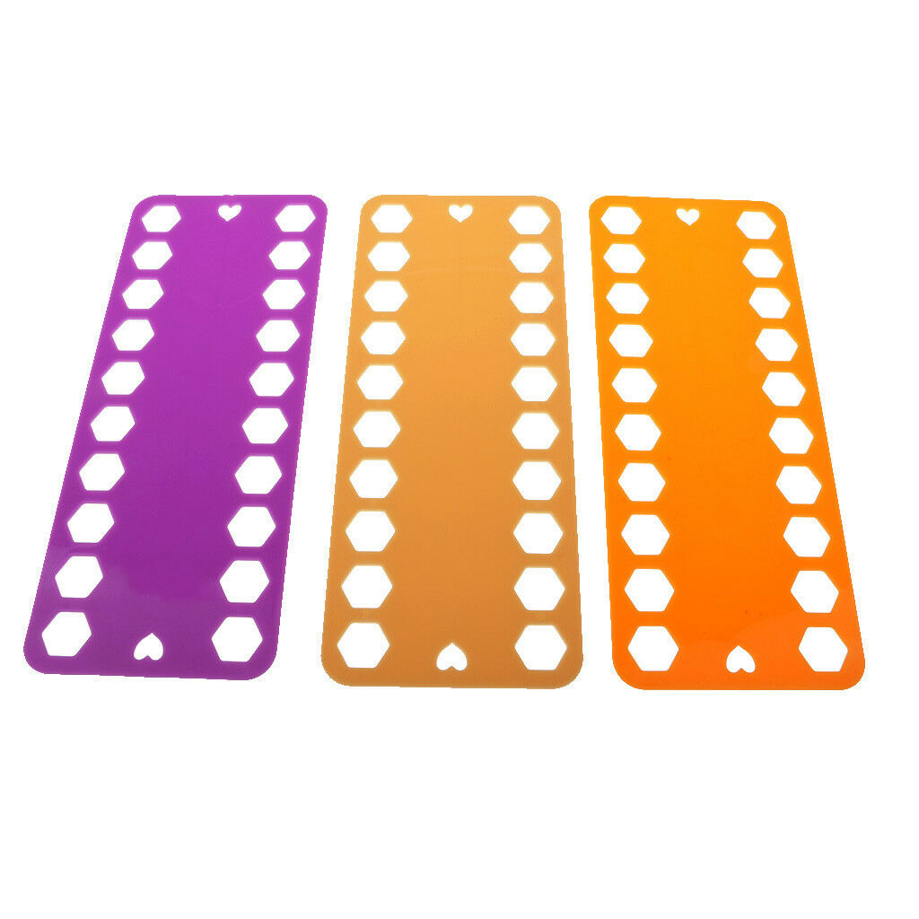 10pcs Plastic Embroidery Cross Stitch Thread Board Organizer Sorter Plate