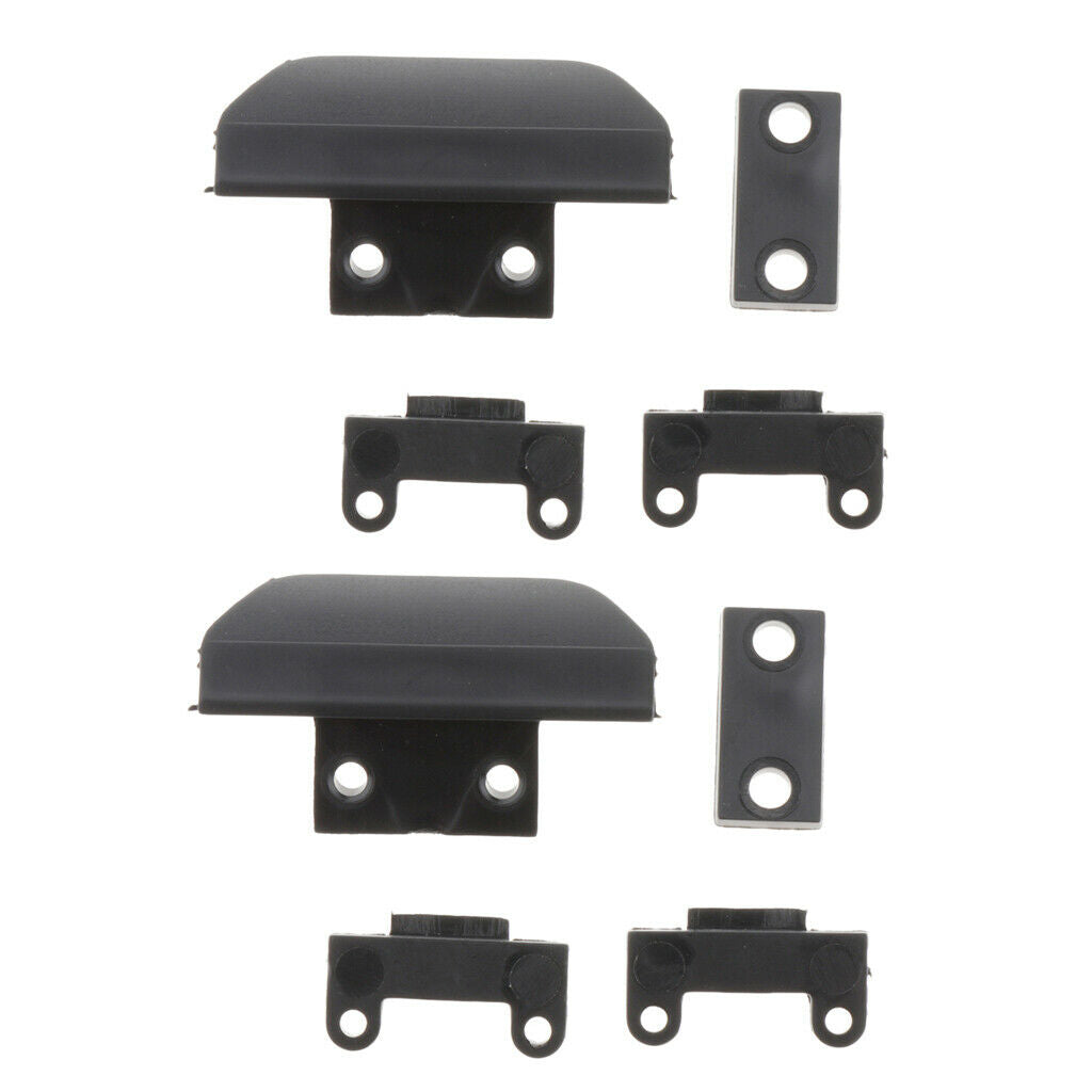 2 Pieces Black Plastic Anti-Collision Bumper for WLtoys 144001 RC Car Spare Part