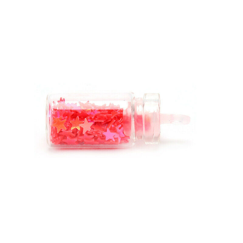 12 Nail Art Glitter Flakes Sequin Caviar UV Gel Decor Dust Tips Bott PxJ TdJ Kt