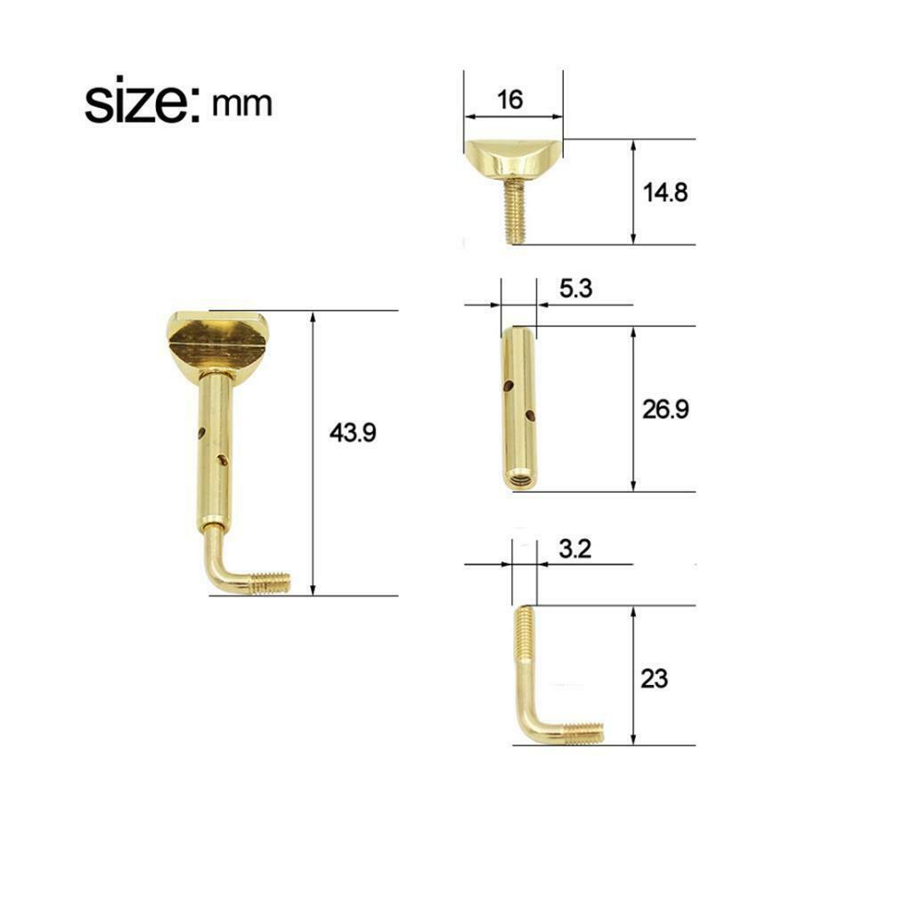 2pcs violin chin rest screw chin rest violin shoulder screw