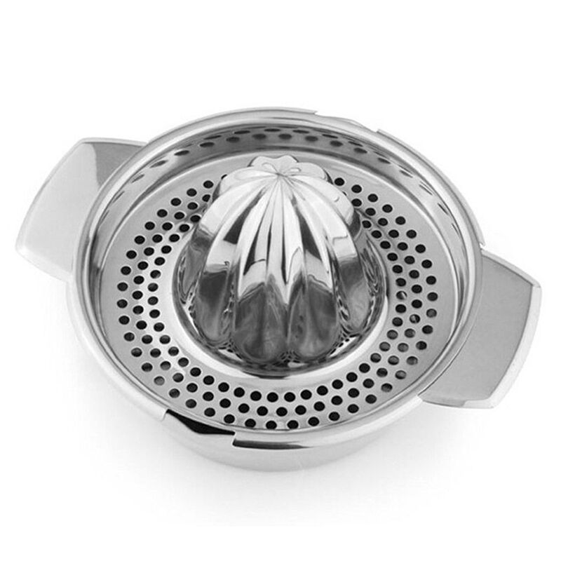 Stainless Steel Citrus Orange Juicer Lemon Fruit Hand Squeezer Kitchen Tool BDAU