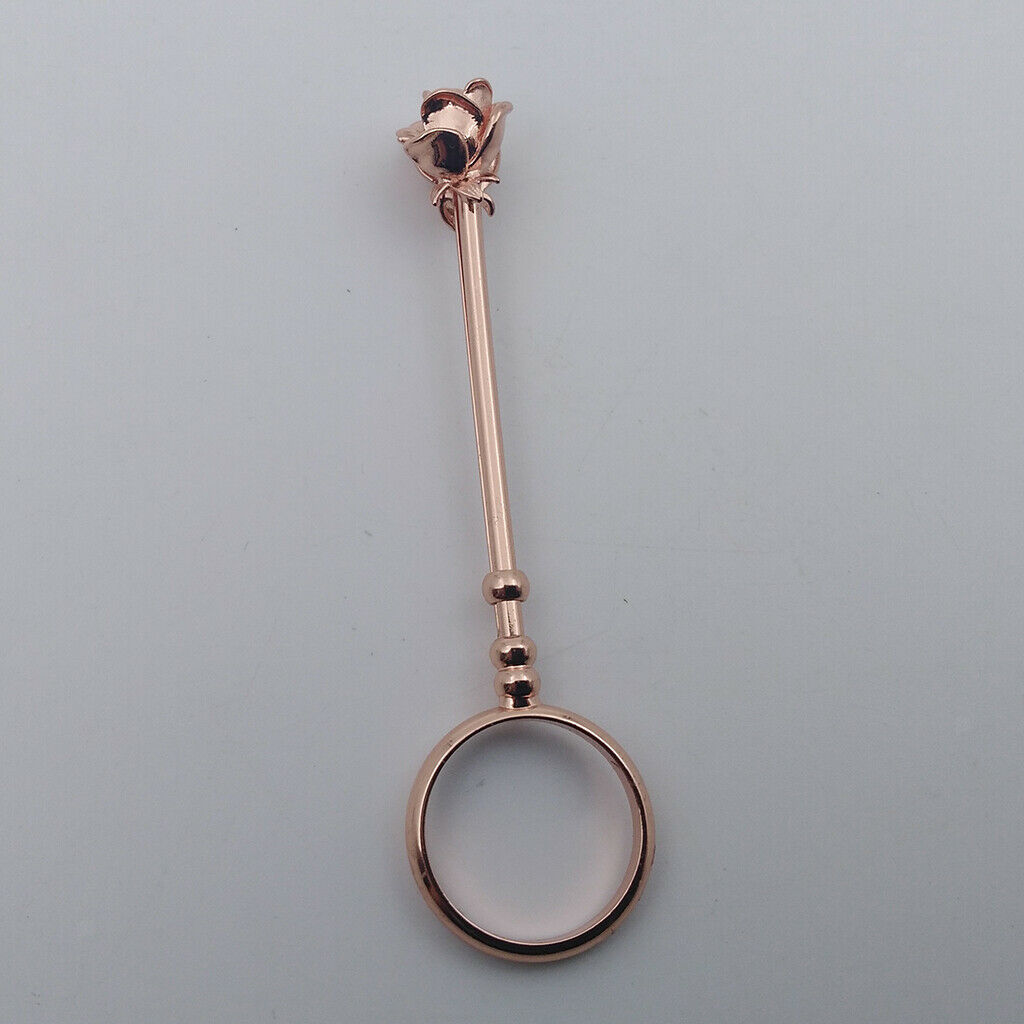 6pc Elegant Metal Cigarette Finger Holder Stand 17mm Ring Lady Women Men