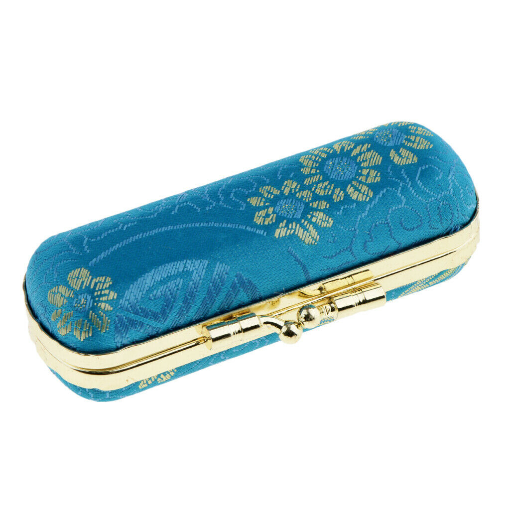 2pcs Lipstick Lip Gloss Case Storage Box Balm Holder With Mirror   Closure