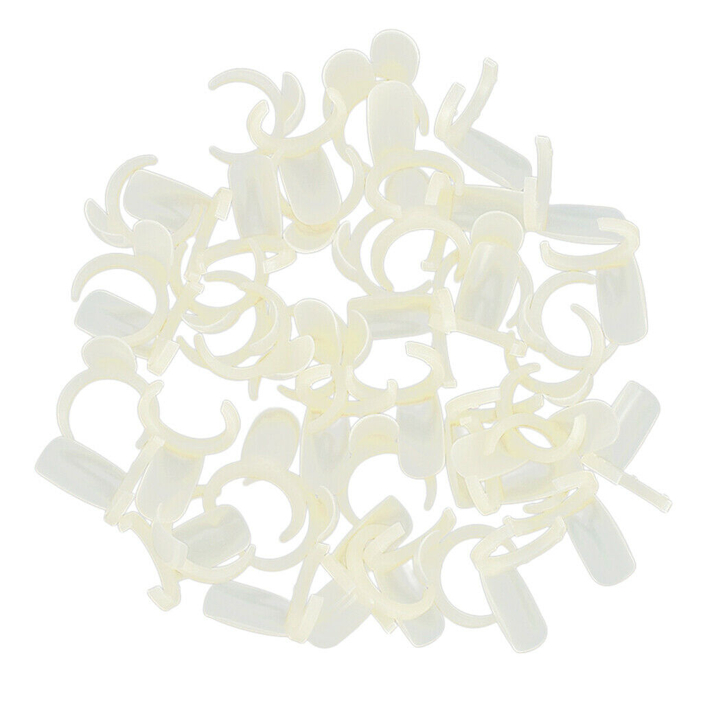 100Pcs Nail Art Color Pops Display Card Ring Polish UV Gel Tip Showing Tool