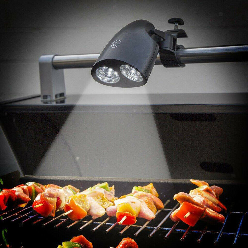 1 Set 10 Leds Barbecue Grill Light Outdoor BBQ Tent Lamp with Screw Drivers
