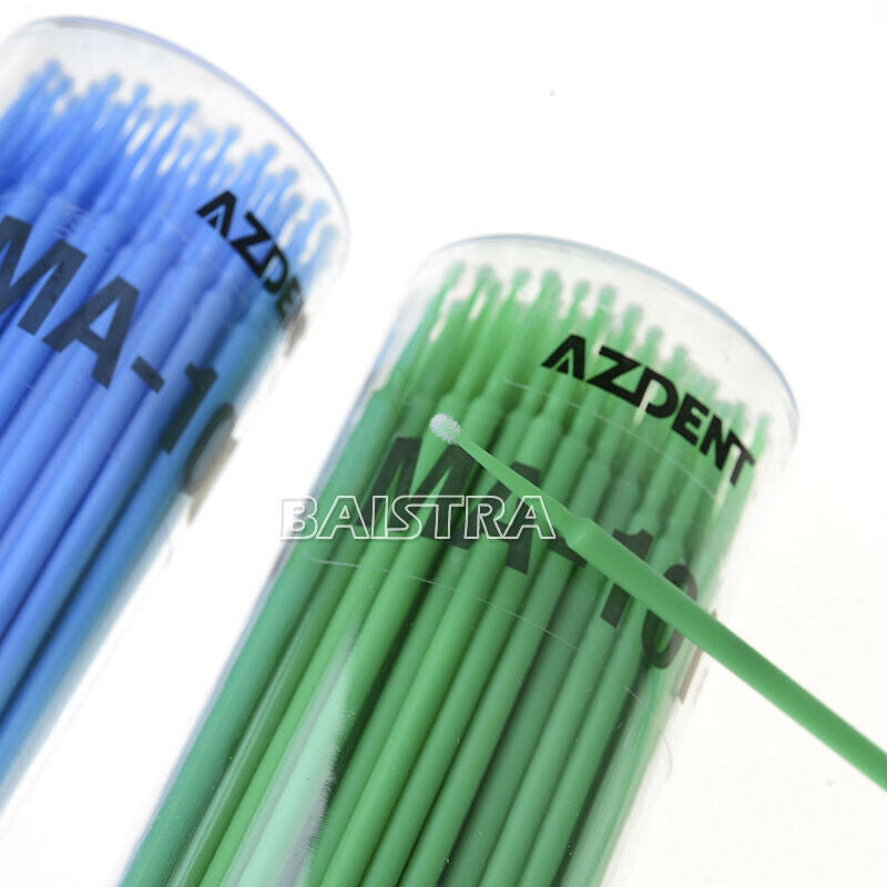4X/Box NEW Dental Disposable Micro Brush Applicators materials AZDENT microbrus